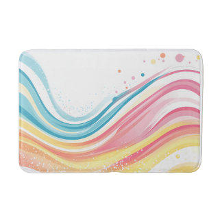 Rainbow Whispers Bath Mat