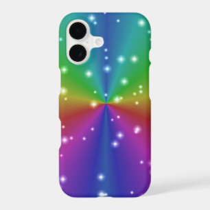 Rainbow with asterisks