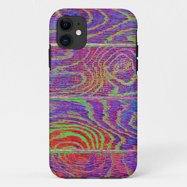 Rainbow Wood Flooring Case-Mate iPhone Case (Back)