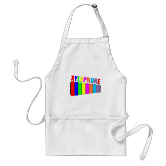 rainbow xylophone standard apron