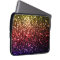 Rainbow yellow red purple faux glitter sparkles