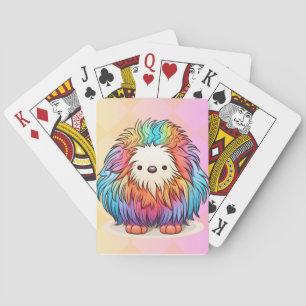 Rainbow Yeti Playing Cards