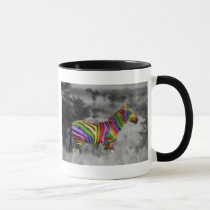 Rainbow Zebra Mug