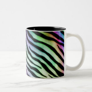 rainbow zebra Mug