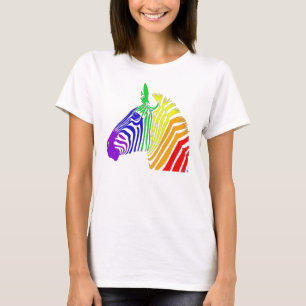 Rainbow Zebra T-Shirt