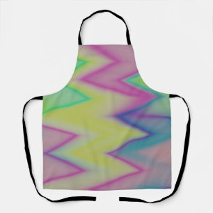Rainbow Zigzags     Apron