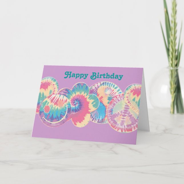 RainbowAffects, Happy Birthday Card (Front)