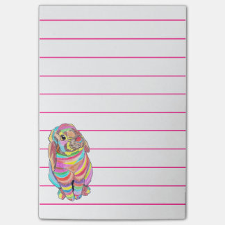 Rainbowbunny Post-it Notes