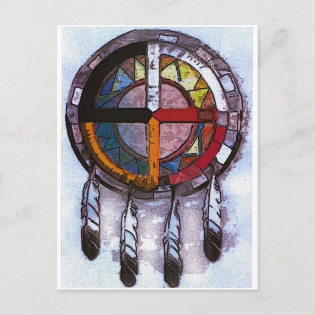 RainbowDRMcatcher.jpg Postcard (Front)