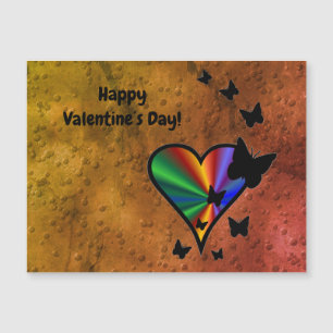 Rainbowheart and Butterfly