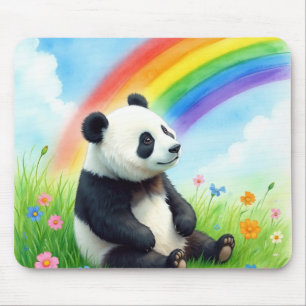 RainbowPandaBear Mouse Pad