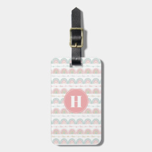 Rainbows and Hearts Luggage Tag