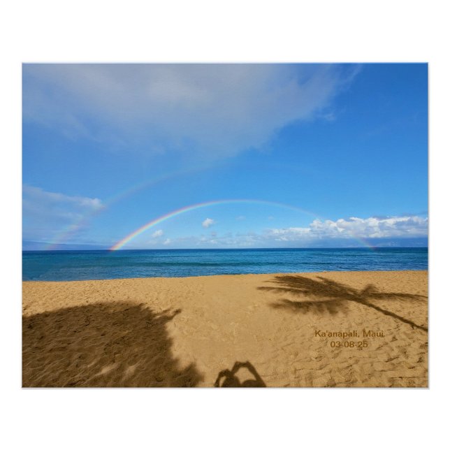 Rainbows and Sand Poster (Front)