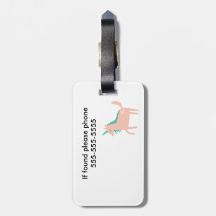 Rainbows and Unicorns Luggage Tag