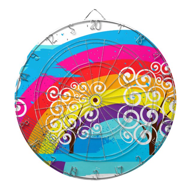 Rainbows Dartboard (Front)