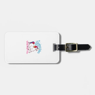 Rainbows Follow Wherever I Go Fantasy Funny Unicor Luggage Tag