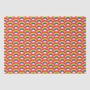 Rainbows Forever Pattern Tissue Paper