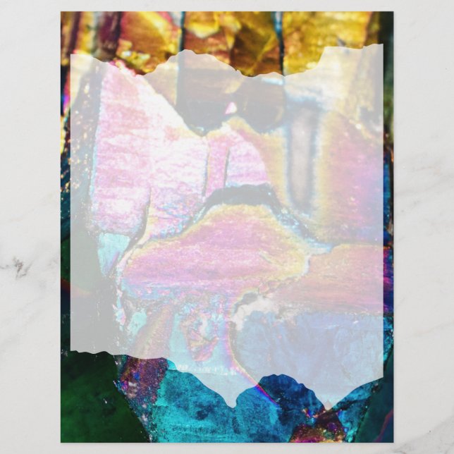 Rainbows of Stone  Custom Letterhead (Front)