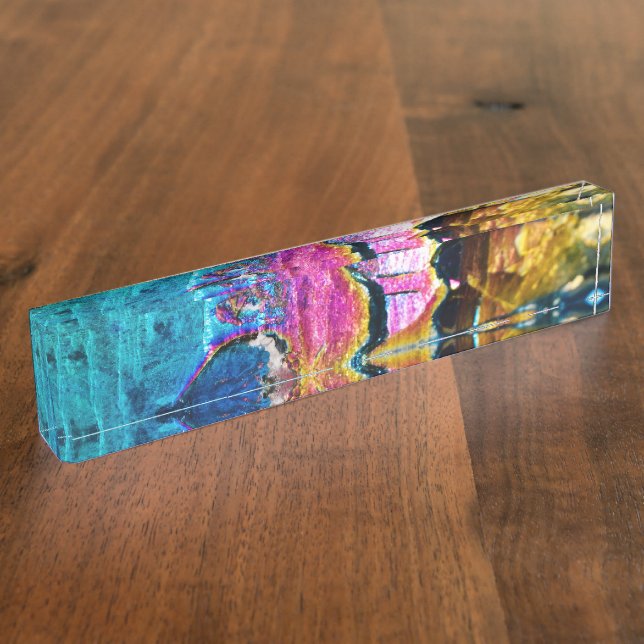 Rainbows of Stone  Nameplate (Side)