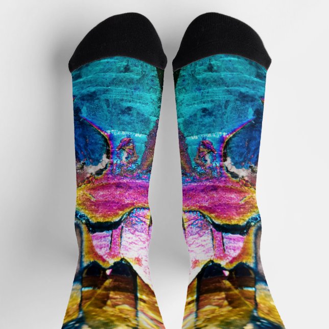 Rainbows of Stone  Socks (Top)