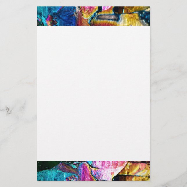 Rainbows of Stone  Stationery (Front)