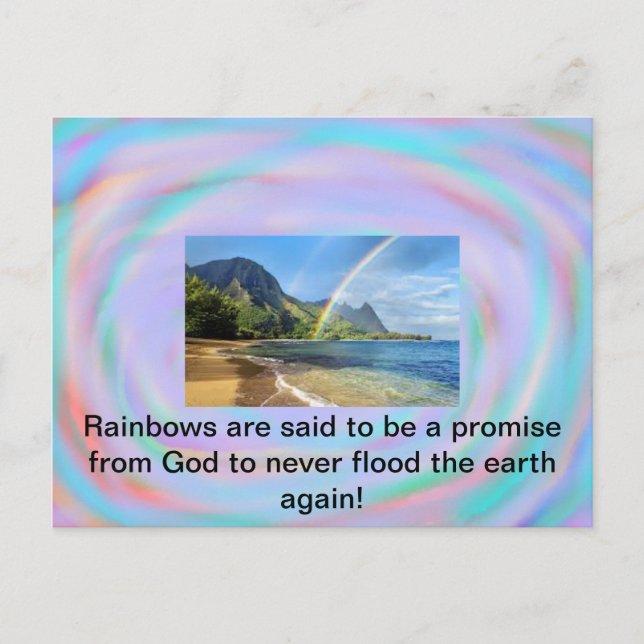 Rainbows on a Postcard (Front)