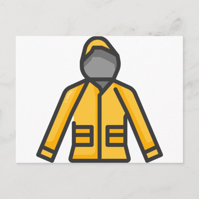 raincoat postcard (Front)