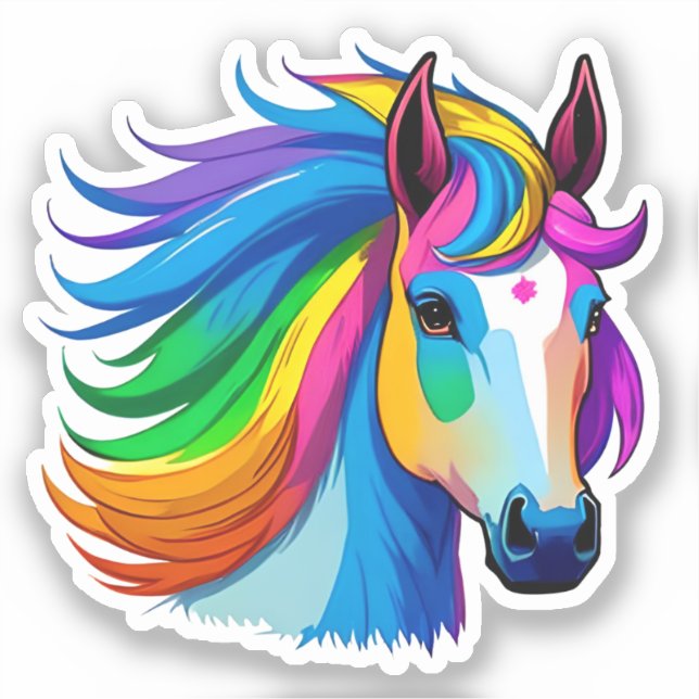 Raindbow Horse (Front)