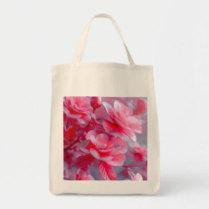 Raindrop Blush Pink Blossom Tote Bag