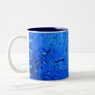 Raindrops by Shirley Taylor Two-Tone Coffee Mug