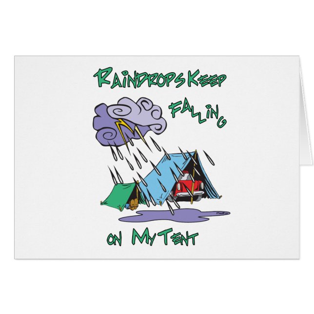Raindrops Camping (Front Horizontal)