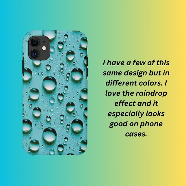 Raindrops  Case-Mate iPhone case (Creator Uploaded)
