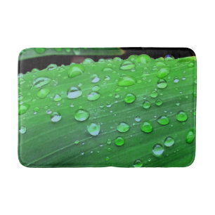 Raindrops Closeup Bath Mat