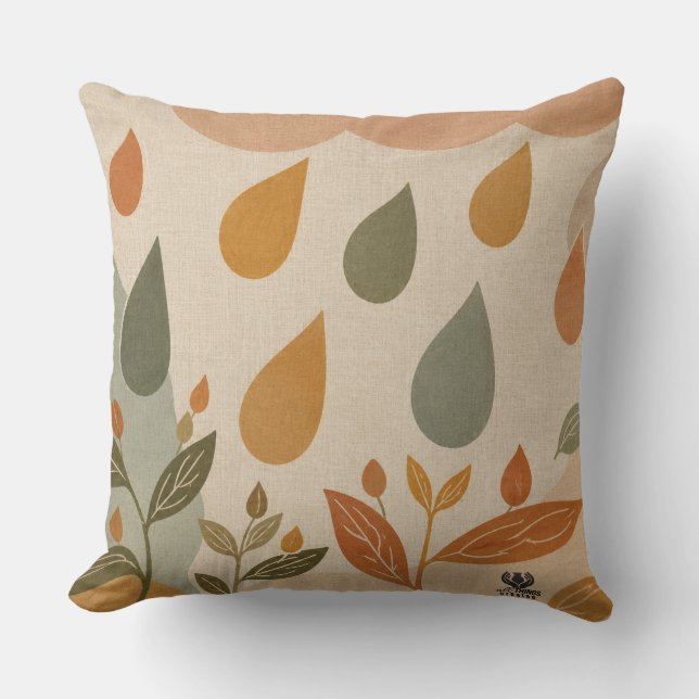 Raindrops - Created Series Cushion (Front)