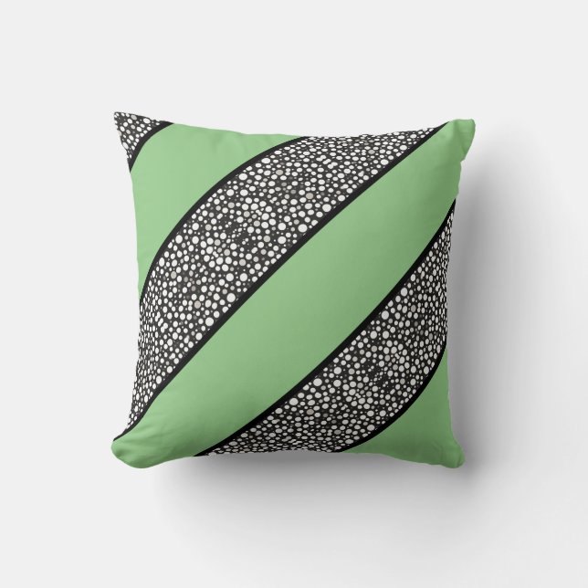 Raindrops I Diagonal Right Cushion (Front)