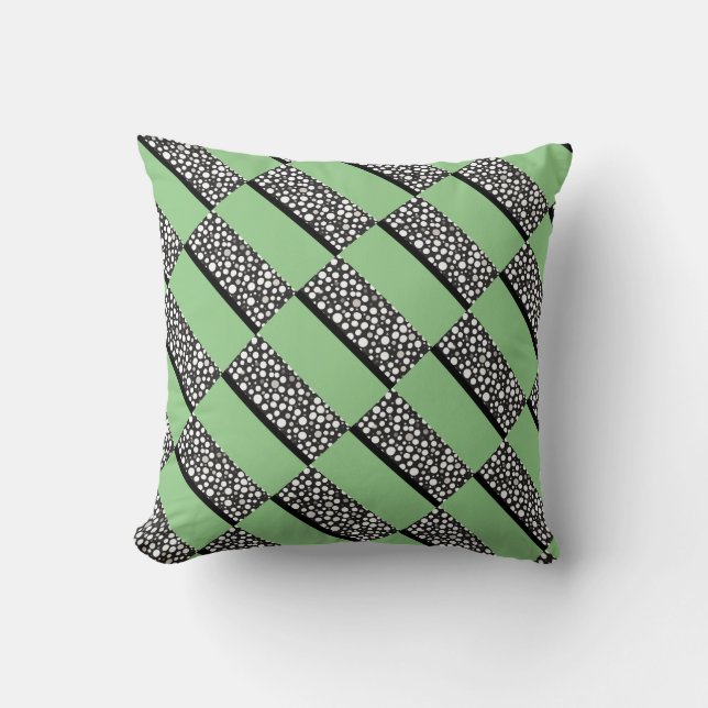 Raindrops I Rectangular Left Cushion (Front)