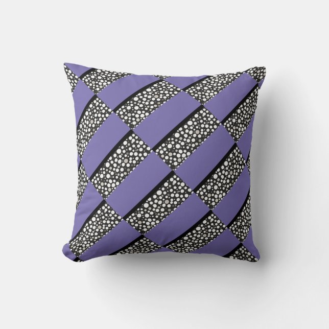 Raindrops I Rectangular Right Cushion (Front)