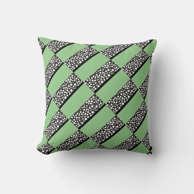 Raindrops I Rectangular Right Cushion (Front)