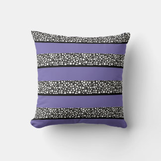 Raindrops I Small Stripes Horizontal Cushion