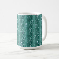 Raindrops on green Metal