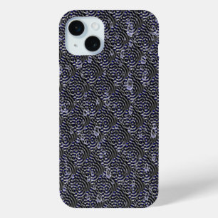 Raindrops on Metal iPhone 15 Mini Case