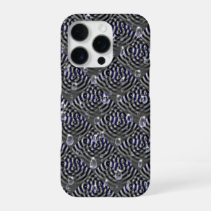 Raindrops on Metal iPhone 16 Pro Case