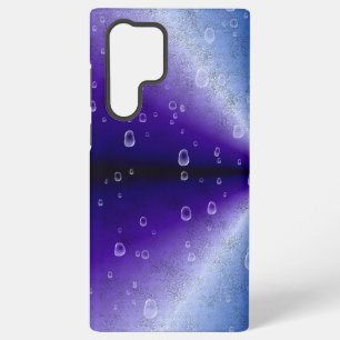 Raindrops on Purple Rainbow Samsung Galaxy Case