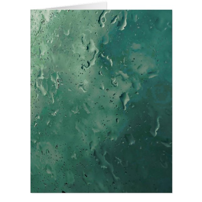 raindrops on the window  (Front)