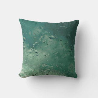 raindrops on the window cushion