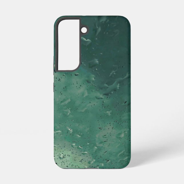 raindrops on the window  samsung galaxy s22 case (Back)
