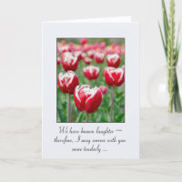 Raindrops on Tulips Sympathy