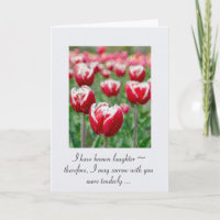 Raindrops on Tulips Sympathy