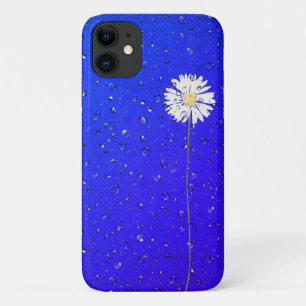 raindrops on white daisy Case-Mate iPhone case