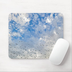 Raindrops On Window Mouse Pad